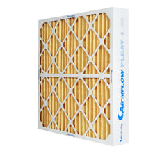 Load image into Gallery viewer, 4 inch yellow MERV 11 Pleated Air Filters for home