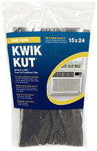 Load image into Gallery viewer, Kwik Kut KK500 15"x24"x1/4" Foam Air Conditioner Filter for Window Or Wall Air Conditioning unit