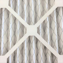 Load image into Gallery viewer, air exiting side pleated air filter MERV 13  with wire mesh backing