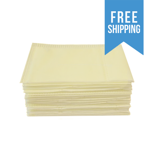 Polypropylene Disposable Filter Insert Media Stack 4'' by 6''yellow electrostatic