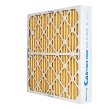 Load image into Gallery viewer, 4 inch yellow MERV 11 Pleated Air Filters for home
