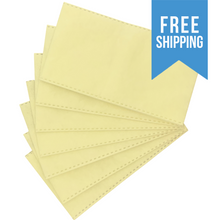 Load image into Gallery viewer, 100% Polypropylene Disposable yellow and white electrostatic Filter Inserts for mask
